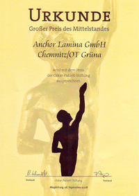 Preisträger des Jahres 2008 im Wettbewerb Großer Preis des Mittelstandes